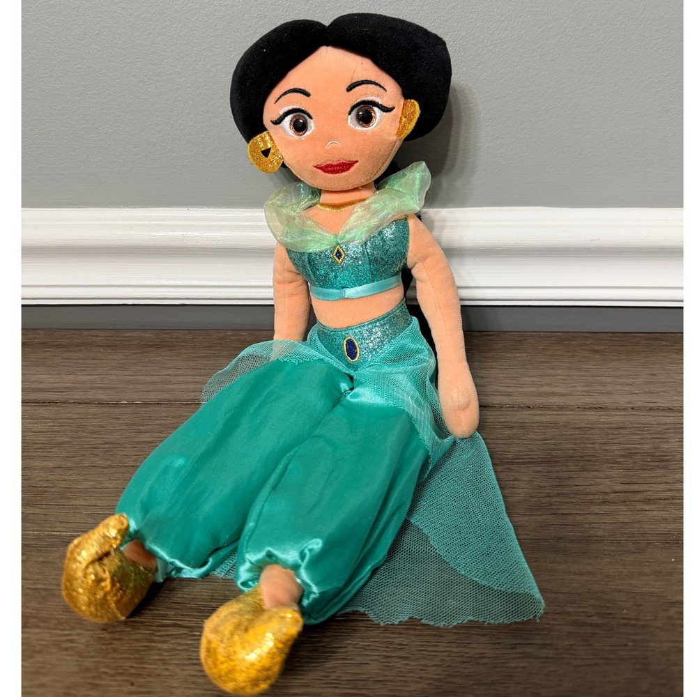 TY Sparkle Aladin Princess Jasmine Stuffed Animal Plush Toy
